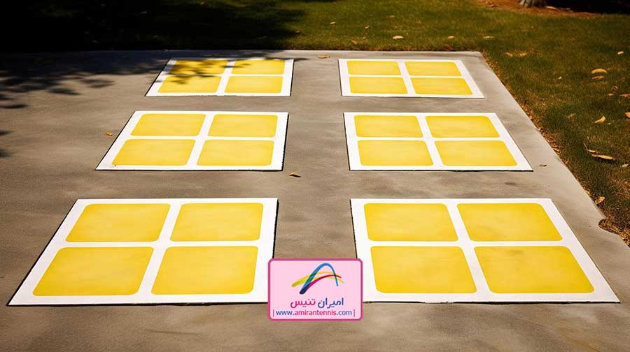 ساخت زمین تنیس کارپت (Carpet Court)